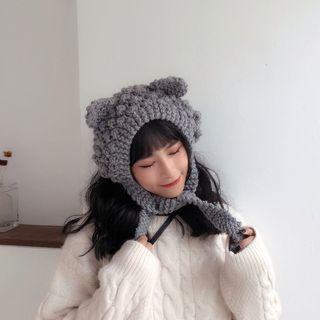 Cat Ear Knit Earmuffs