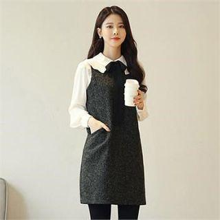 Tall Size Sleeveless Shift Dress