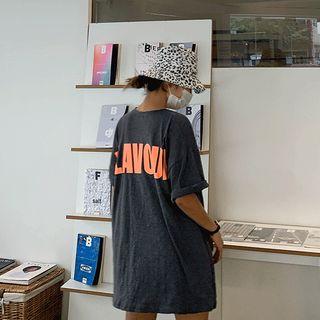 Flavour Printed Oversized T-shirt