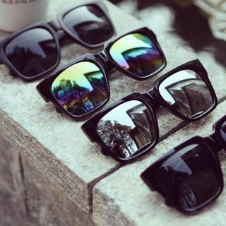 Square Mirrored Sunglasses