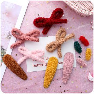 Chenille Hair Clip / Bow Hair Clip (various Designs)