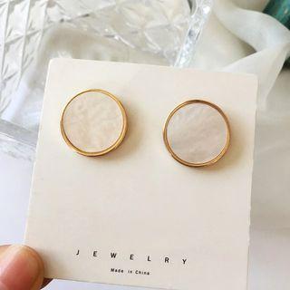 Disc Resin Earring