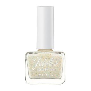 Missha - Gelatic Nail Polish #g008 Sugar Icing Lemon 9ml