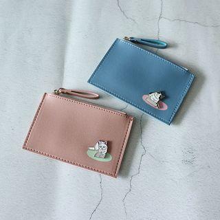 Cat-detailed Coin Purse