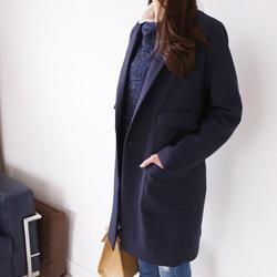 One-button Long Jacket