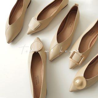 Pointed Toe Flats (various Designs)