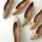 Pointed Toe Flats (various Designs)