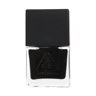 3 Concept Eyes - Nail Lacquer (#bk01 Deep Black) 10ml
