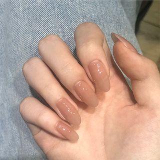 Plain Pointed Faux Nail Tips