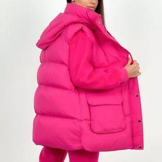 Oversized Vest Padding Down Jacket