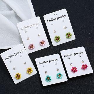 Set Of 3: Stud Earring