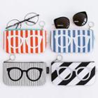 The Basic Series Striped Glasses Pouch
