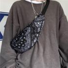 Paisley Print Sling Bag As Shown In Figure - One Size
