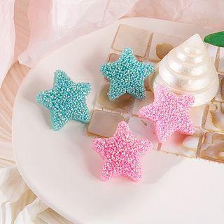Star Glitter Resin Earring
