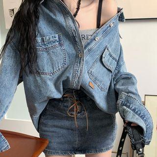 Denim Shirt / Skort