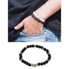 Bead Bracelet Black - One Size