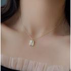 S925 Silver Shell Pendant Necklace