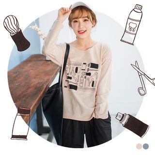 Beauty Tool Graphic Sweatshirt