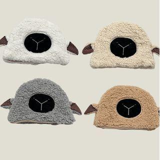 Sheep Faux Shearling Bucket Hat