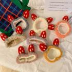 Strawberry Fleece Head Band / Set