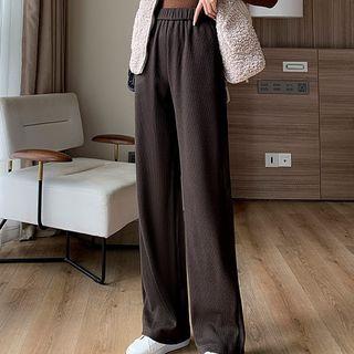 Straight Leg Corduroy Pants (various Designs)