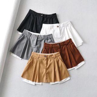 Set: Mini Pencil Skirt + Shorts
