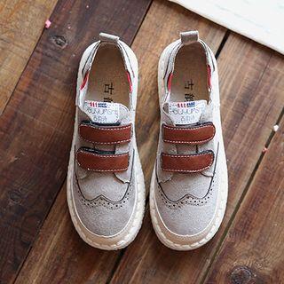 Low Heel Velcro Shoes