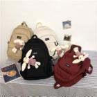 Plain Nylon Backpack / Bag Charm