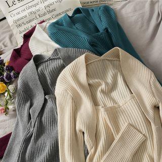 Skinny Rib-knit Top In 7 Colors
