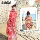 Set: Tie Dyed Bikini + Cover-up