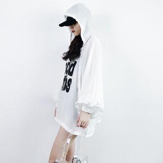 Lettering Light Hoodie