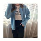 Plain Knit Cardigans