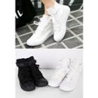 Lace-up High Sneakers