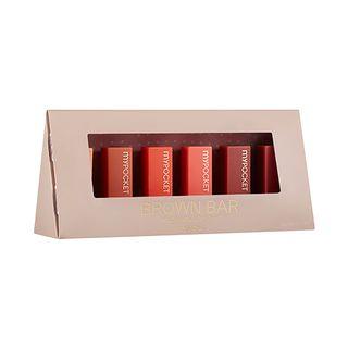 Missha - My Pocket Mood & More Lipstick Kit - 2 Types #01 Brown Bar
