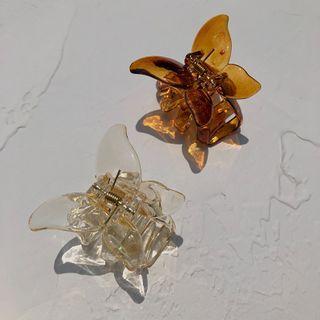 Resin Butterfly Hair Clamp