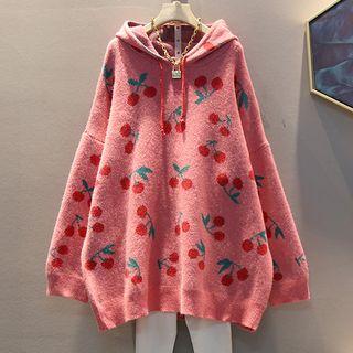 Cherry Hood Sweater