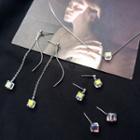 Cube Necklace / Earring (various Designs)