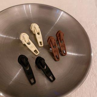 Zipper Pull Tap Alloy Dangle Earring