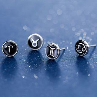 925 Sterling Silver Constellations Stud Earring