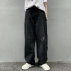 Inked Straight Fit Pants