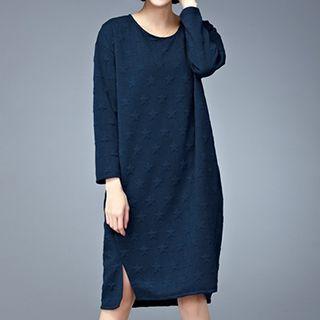 Plain Long-sleeve Tunic