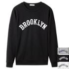 Brooklyn Letter-printed Sweatshirt