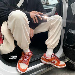 Cropped Corduroy Sweatpants