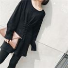 Cross Strap-front Knit Top