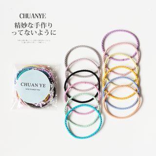 Hair Tie 01 - Set Of 12 - Multicolour - One Size