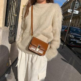 Metal-accent Shoulder Bag