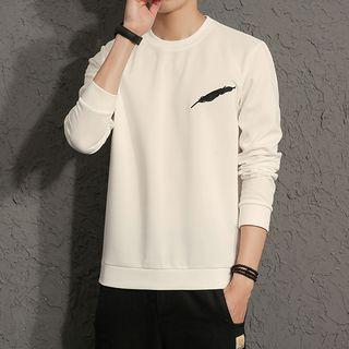 Feather Long-sleeve Sweatshirt