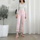 Pastel Color Tapered Pants