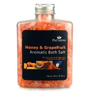 Pattrena - Honey & Grapefruit Aromatic Bath Salt 240g