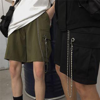 Chain Detail Shorts